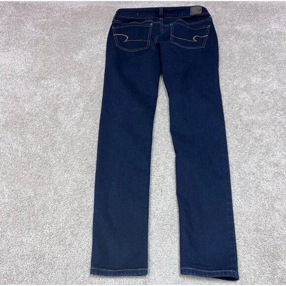 American Eagle Jegging Jeans Women’s Blue Skinny Pockets Size 2 - Picture 9 of 12
